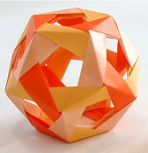origami dodecahedron
